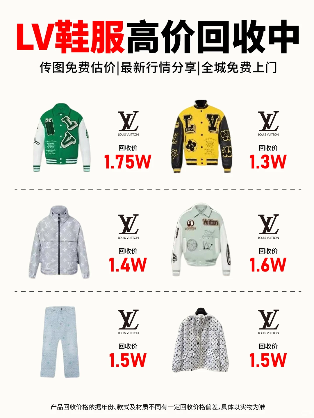 LV鞋服回收行情看过来‼️♻️♻️♻️