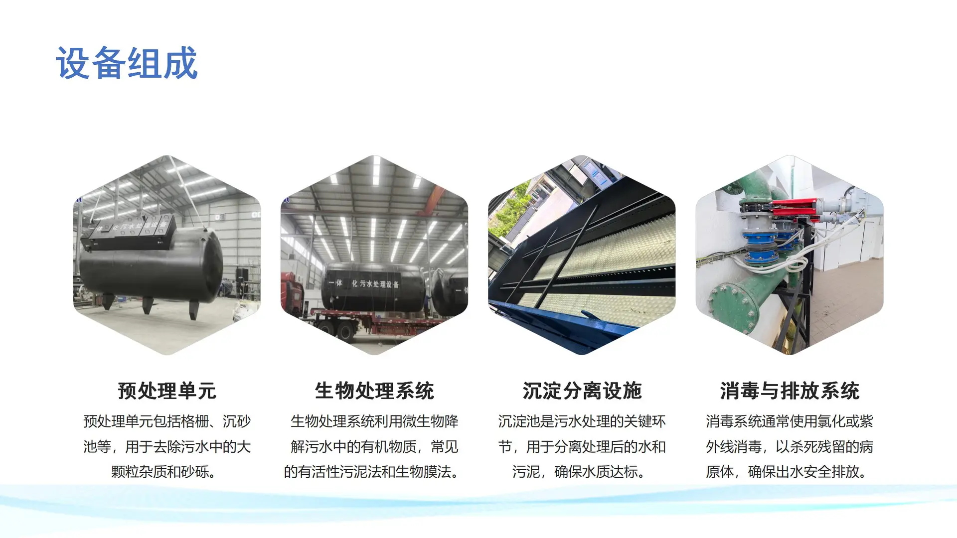 一体化设备助推水体治理