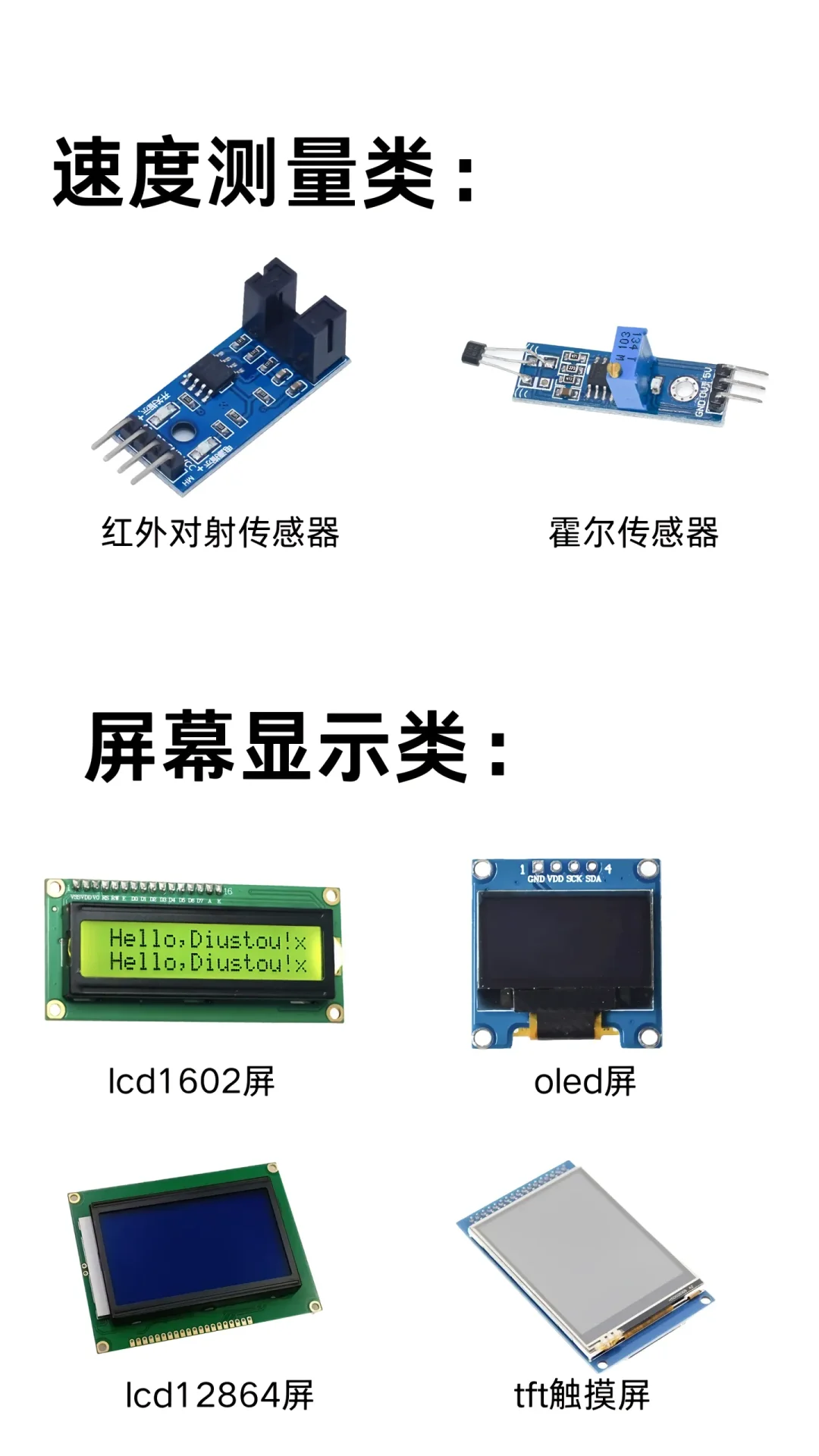单片机元器件清单 | 从此告别选择困难症