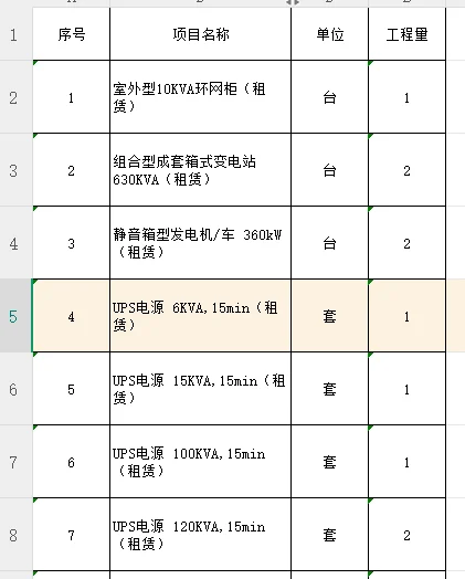 求强电报价！！！