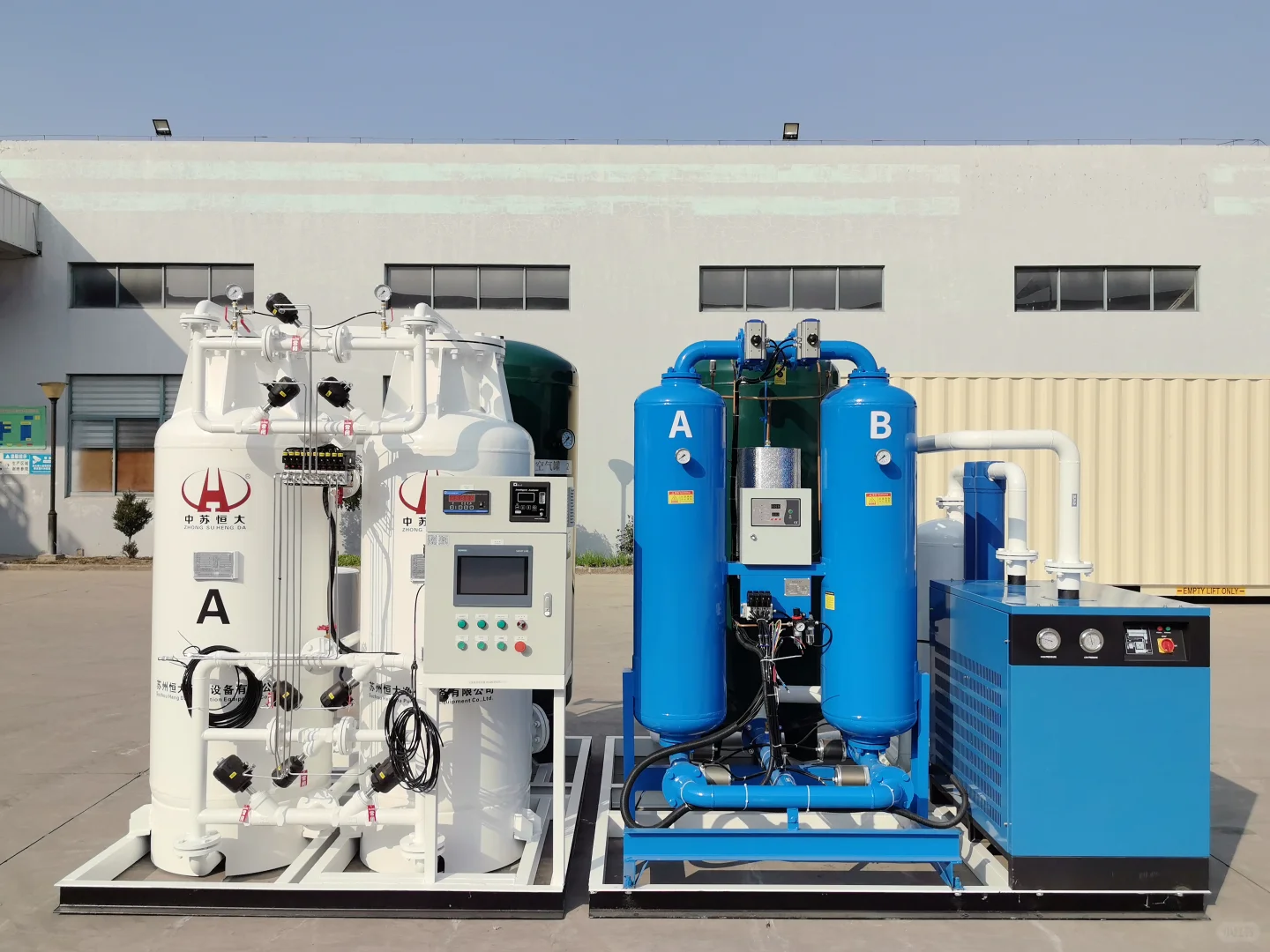 苏州恒大制氮机制氧机厂家工厂实拍