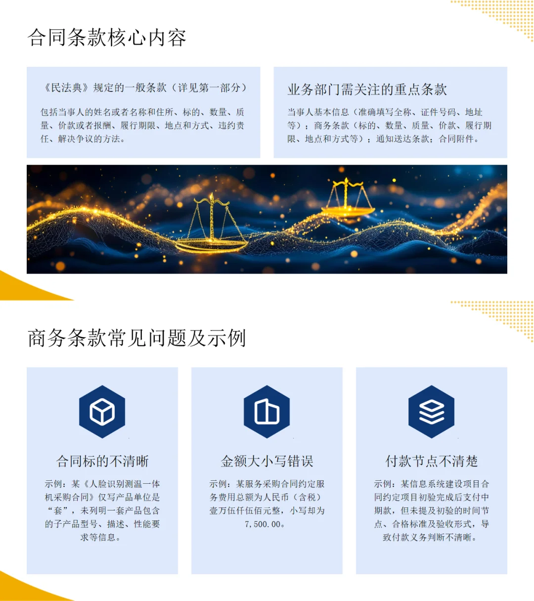 法律培训PPT||合同管理全流程风险防控实务