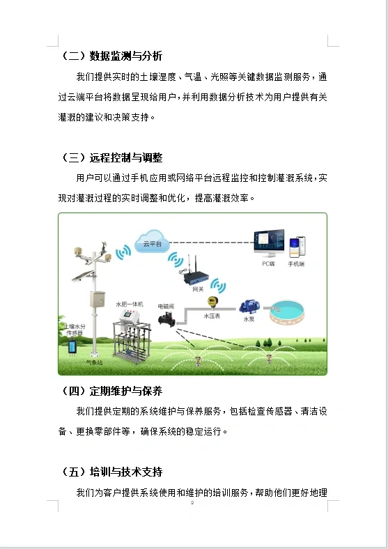 农业智能灌溉系统商业计划书