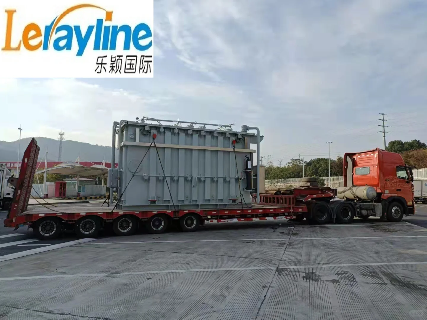 老挝甘蒙省塔克变电站项目物流