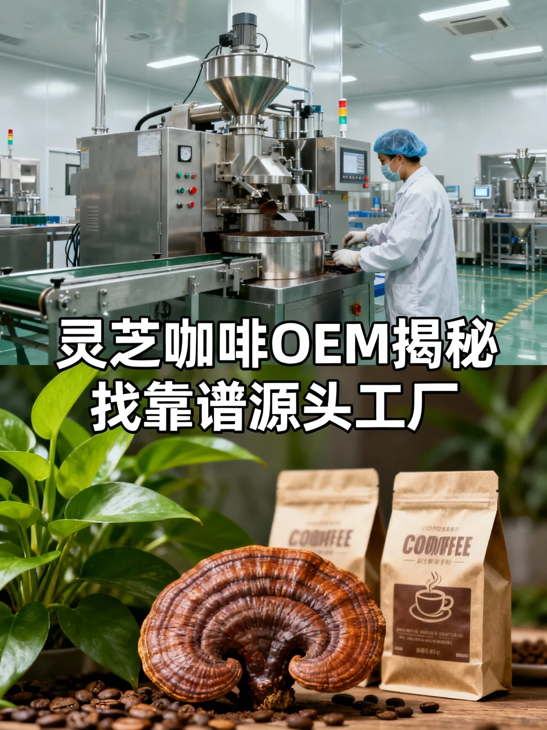【灵芝咖啡OEM揭秘】如何找靠谱源头工厂？