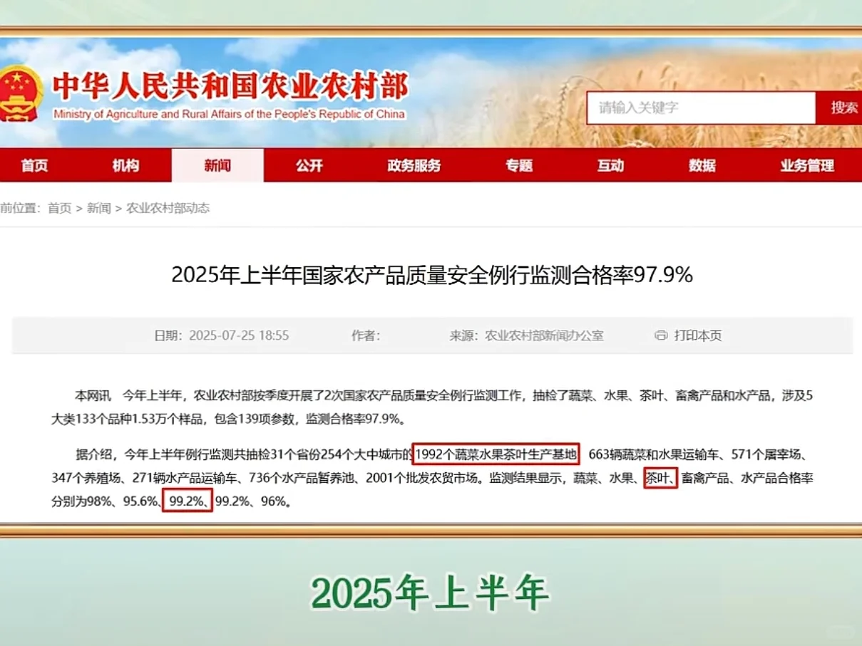 为什么广东人天天担心茶叶农残