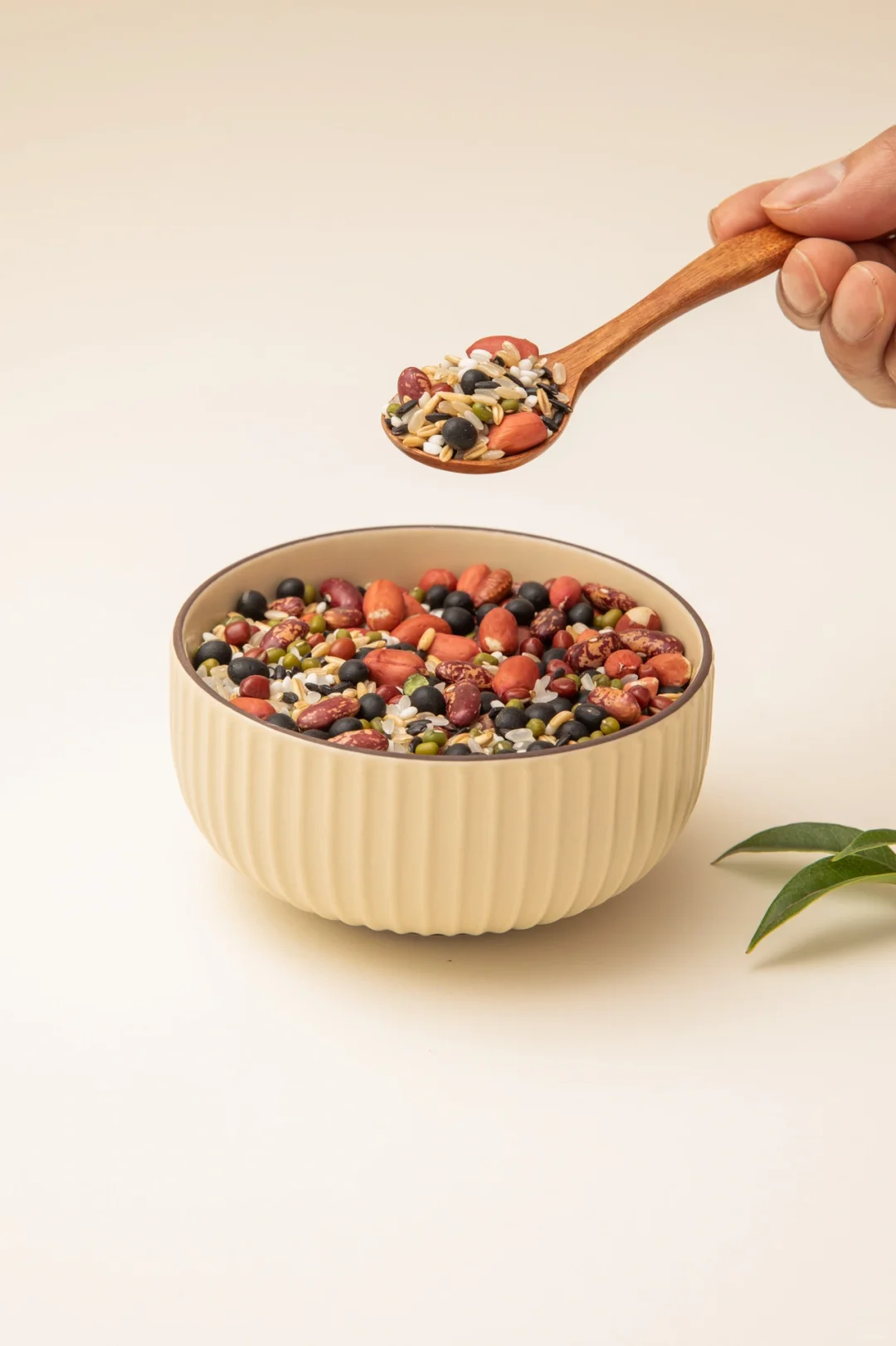 有“十种谷物”搭配的十谷米