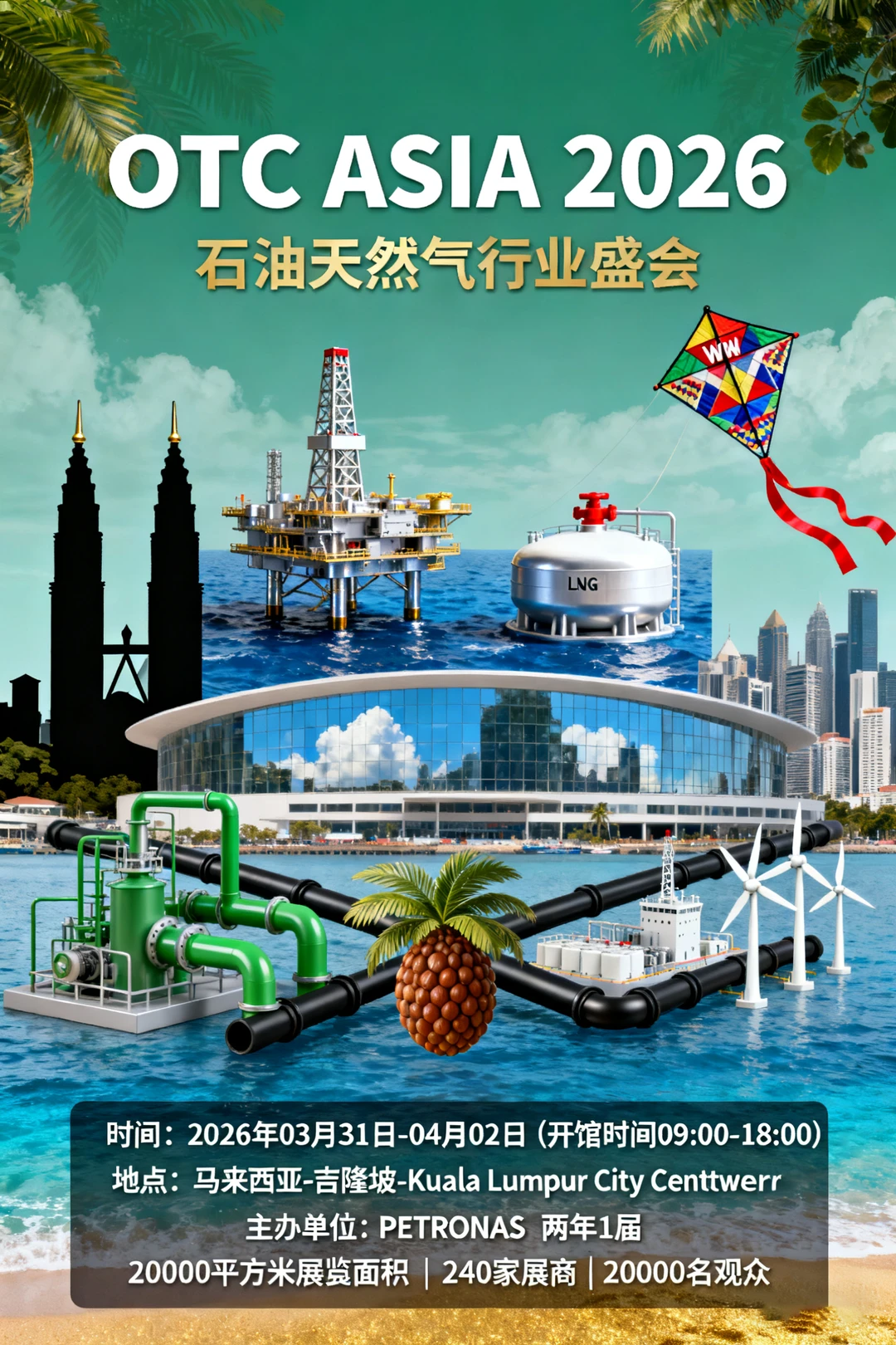 马来西亚吉隆坡石油天然气展览会 OTC ASIA