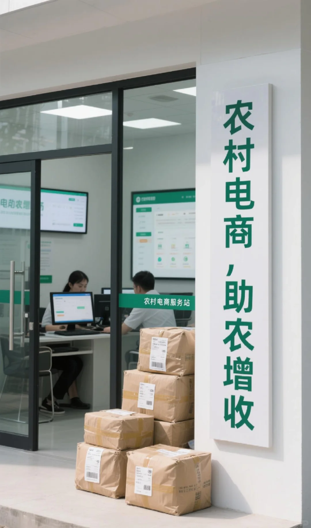 ?农村电商新力量，助农增收超亮眼！