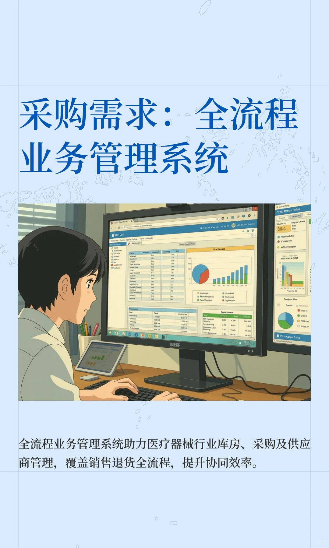 采购需求：全流程业务管理系统