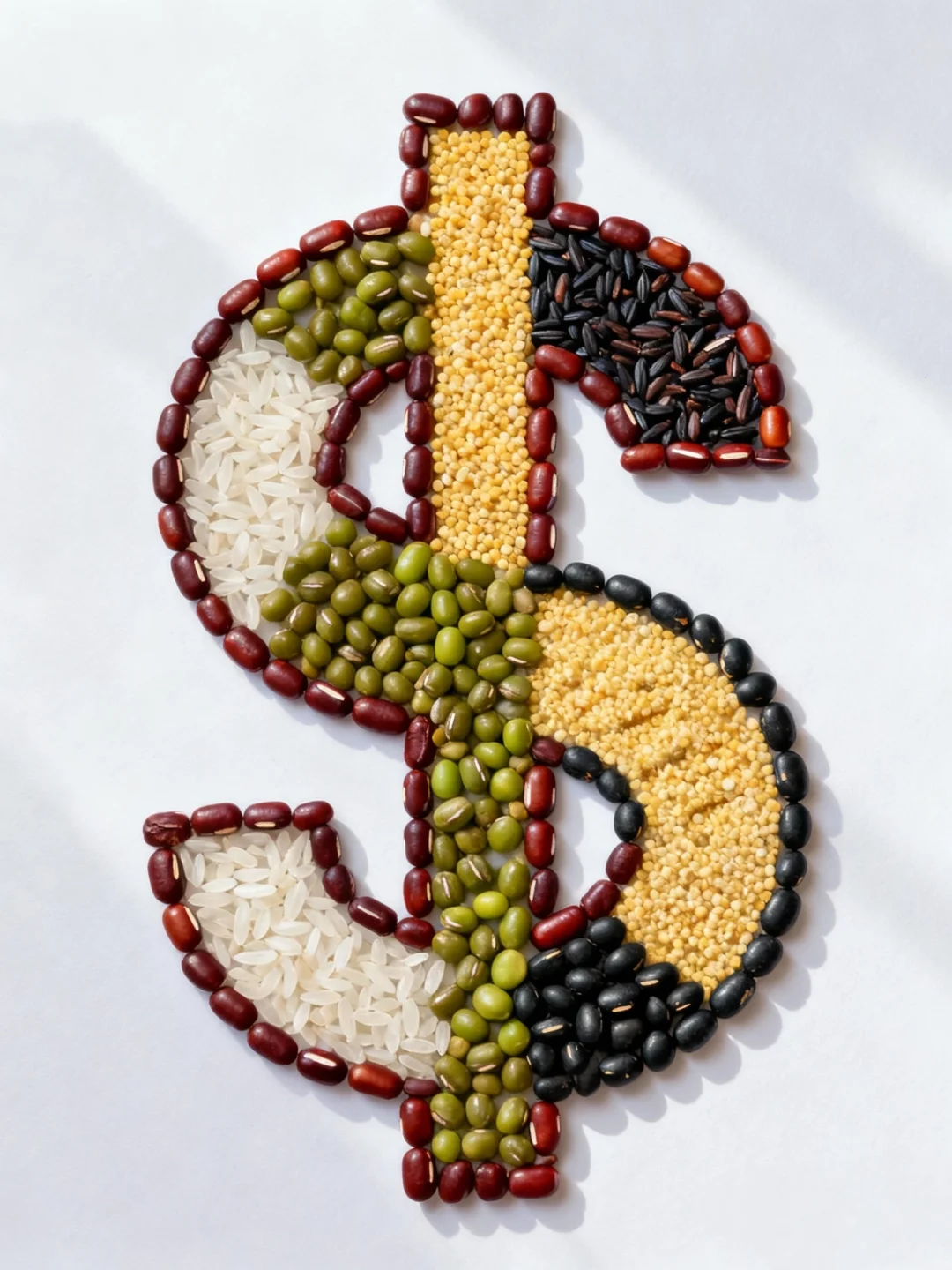 创意五谷贴画——?