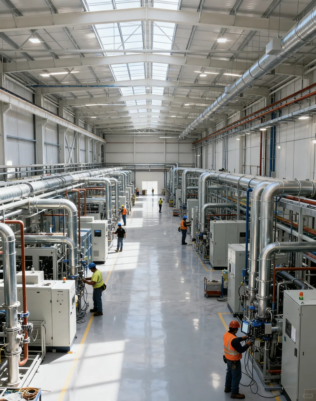 海外建厂参考 墨西哥电子厂机电安装实景