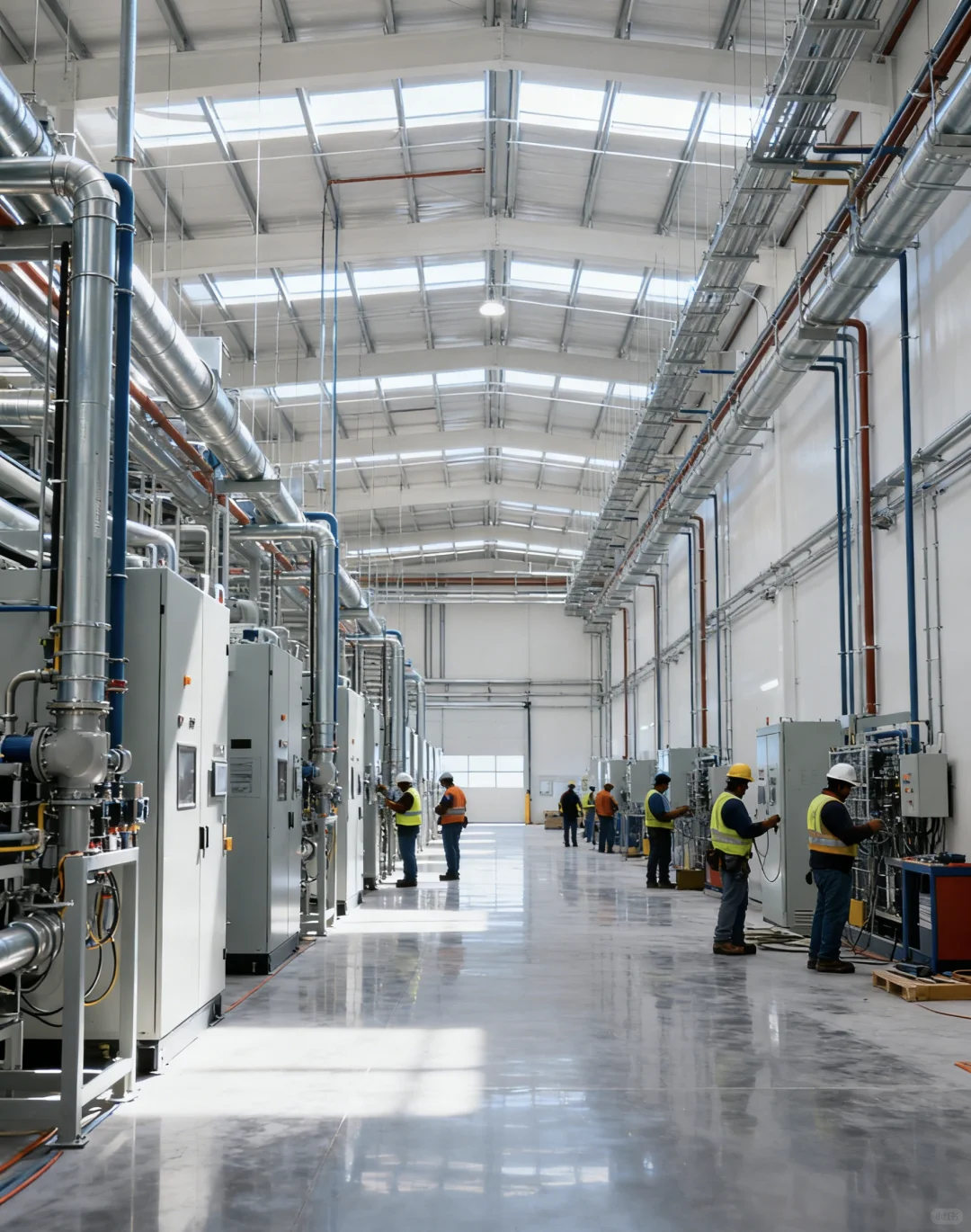 海外建厂参考 墨西哥电子厂机电安装实景