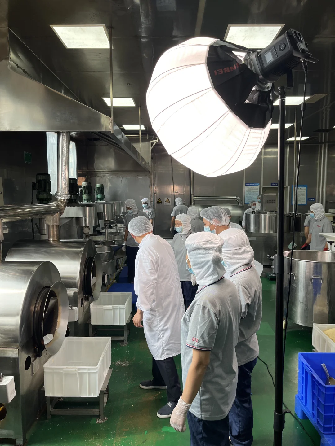 食品工厂拍摄