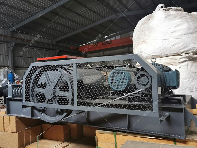 石墨破碎真的可以用双齿辊破碎机？