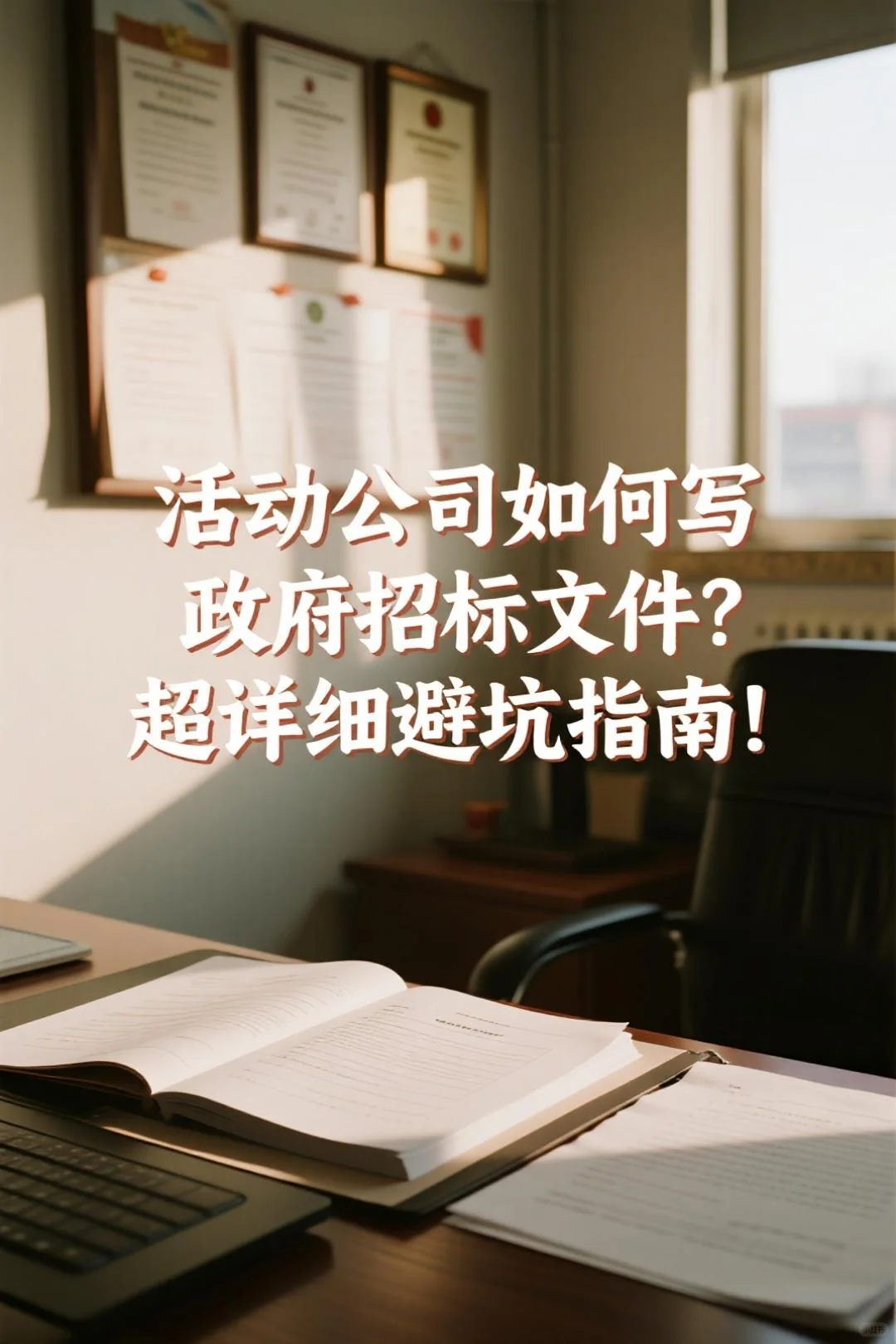 活动公司如何写政府招标文件？