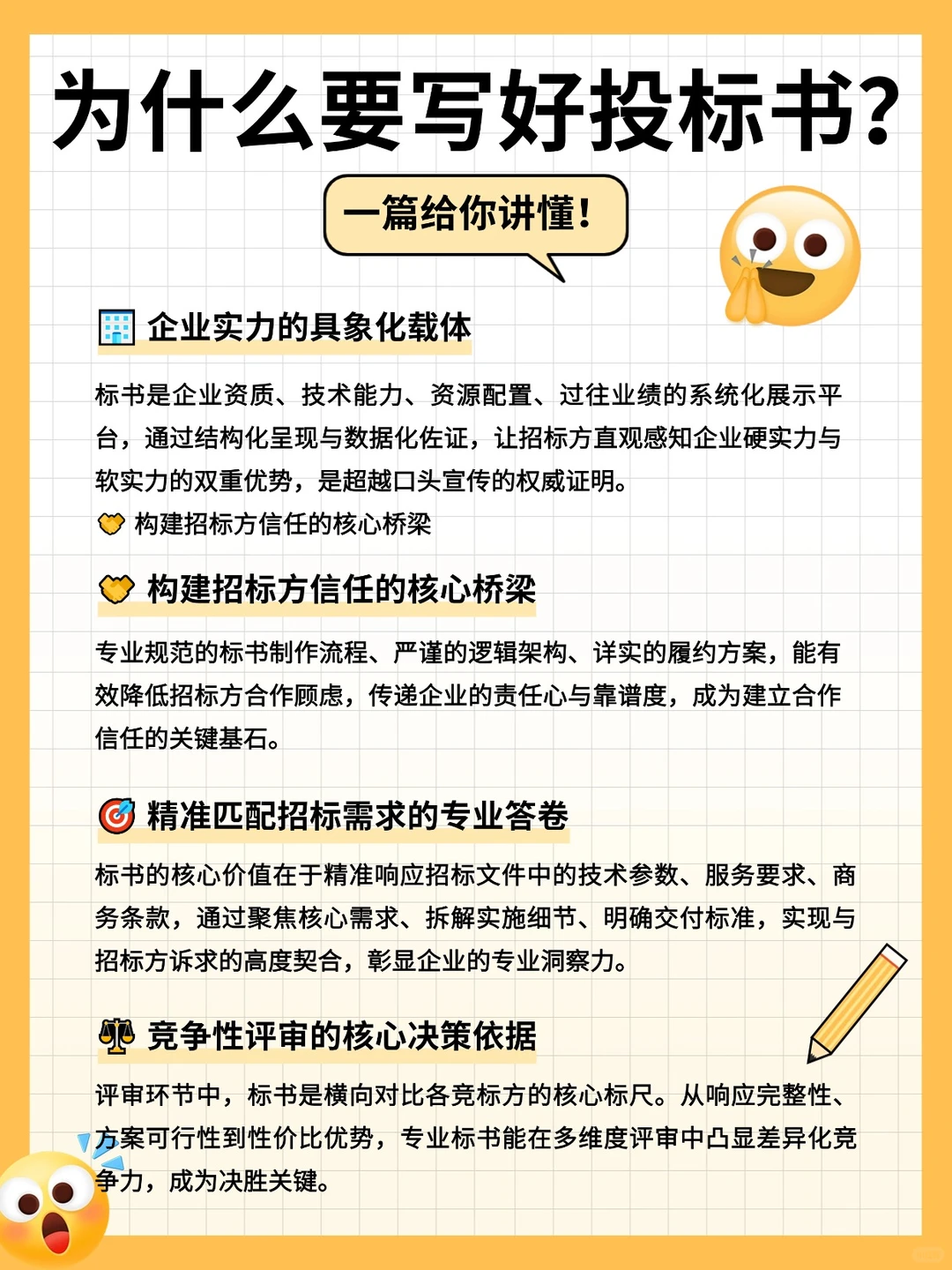 为什么要写好投标书？一篇给你讲懂！
