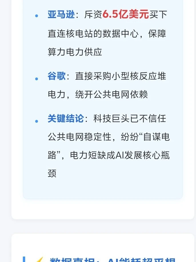 AI正在引爆全球电力危机