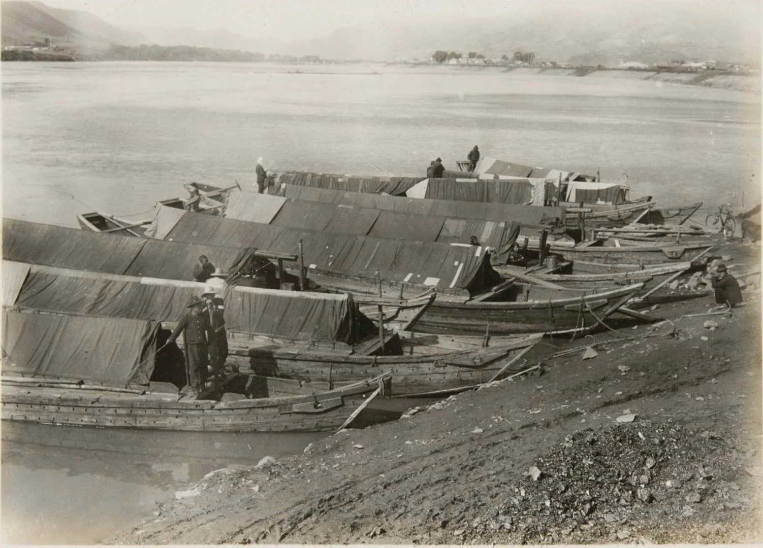 百年前的鸭绿江水运