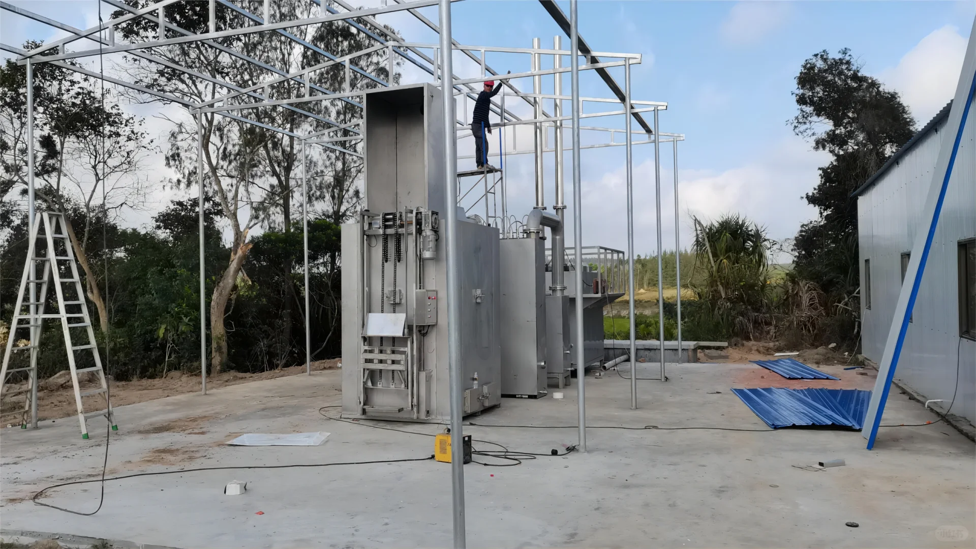 环保低温磁化热解炉工艺