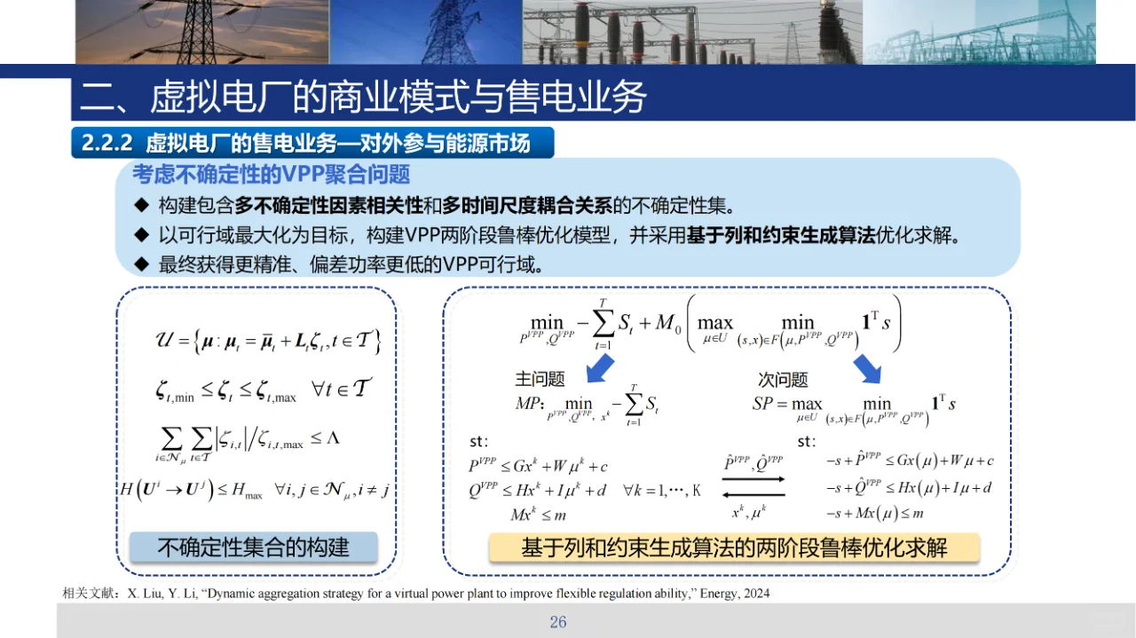 虚拟电厂售电业务及共享储能技术、商业模式