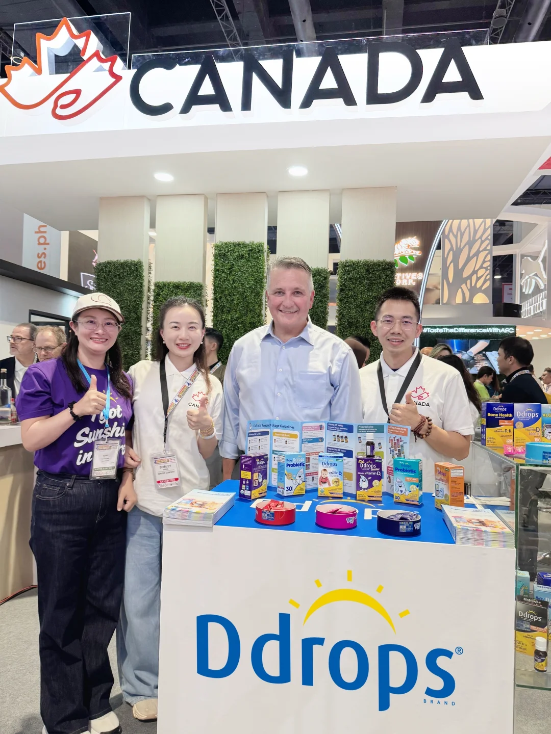 滴卓思空降马尼拉WOFEX，加拿大农业部长亲临