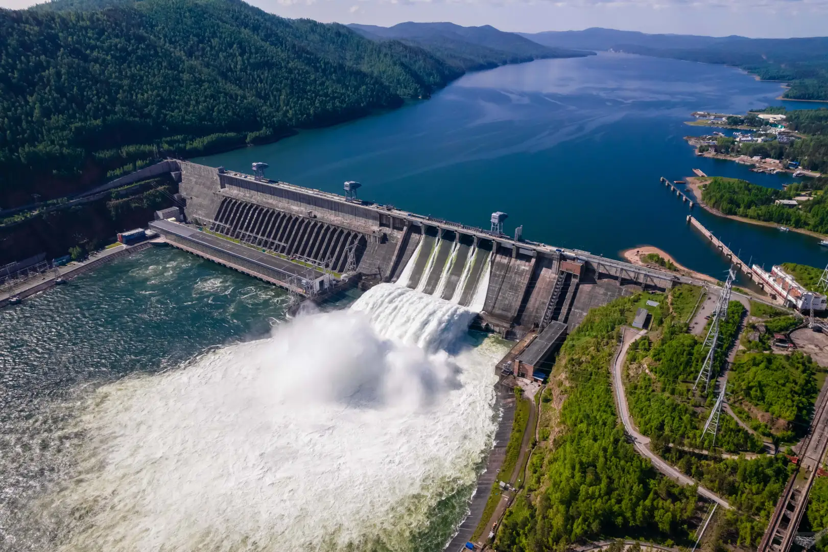 克拉斯诺亚尔斯克水电站