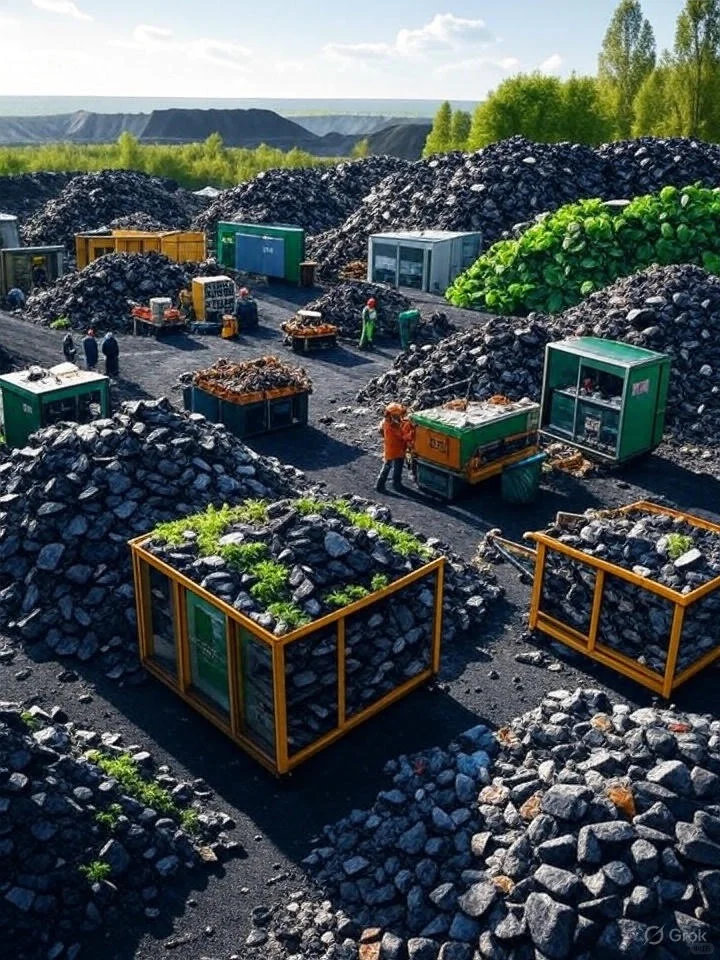 循环经济产业集群落地，有资源的朋友聊聊。