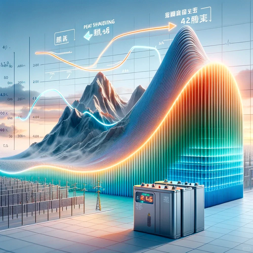 储能削峰填谷效果图
