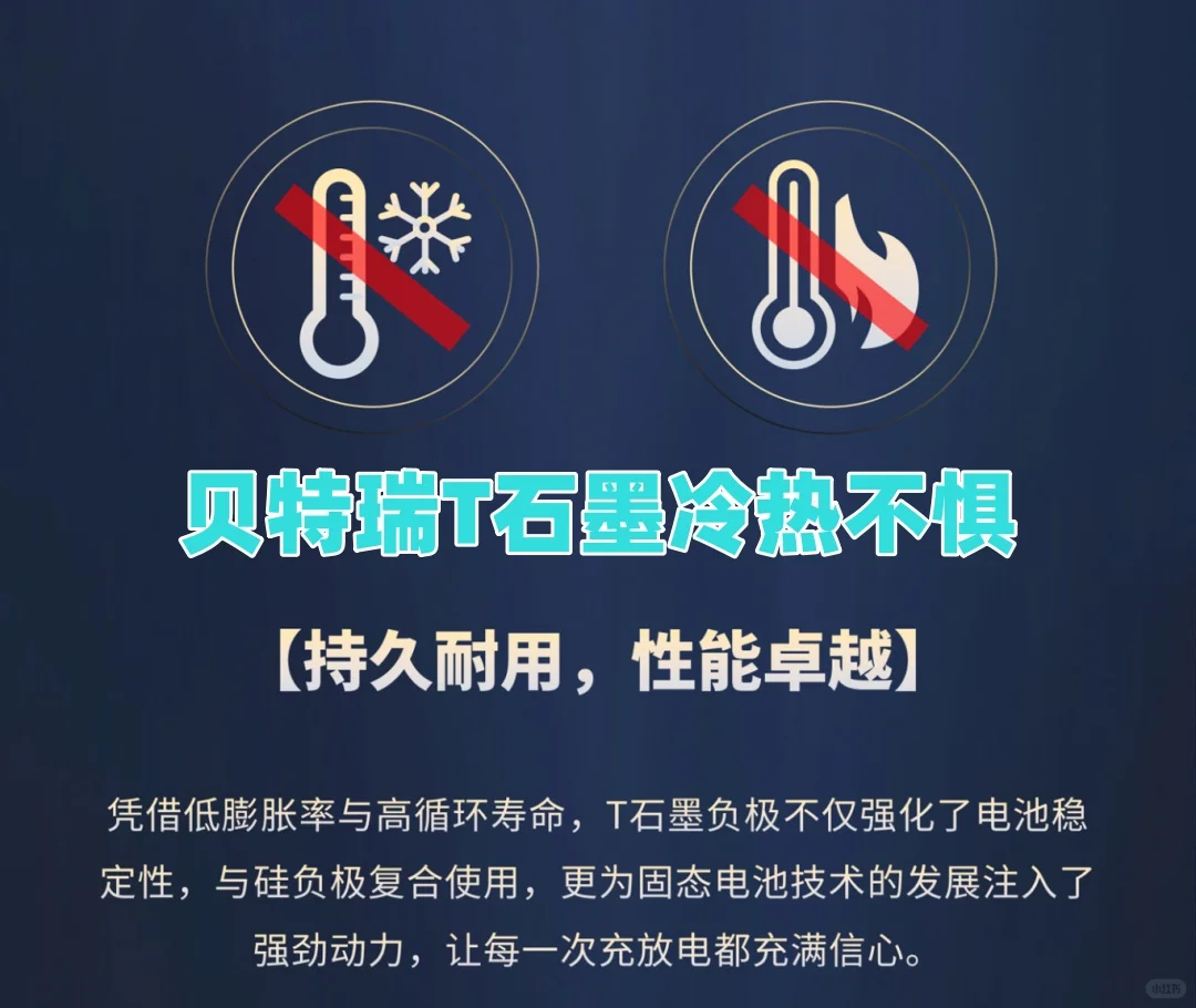 贝特瑞发布集6C快充卓越高低温T石墨