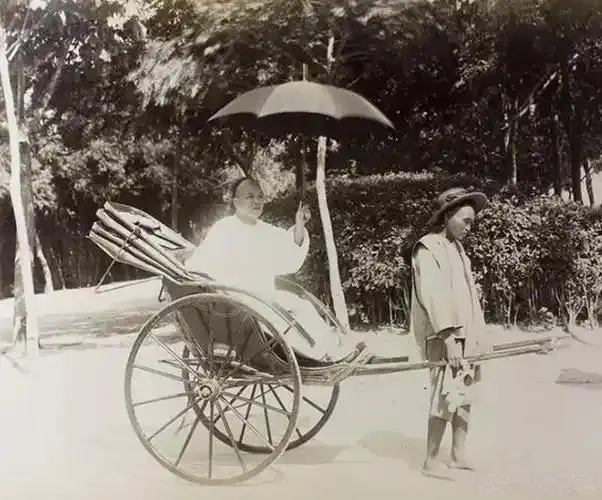 清末出行交通工具之黄包车