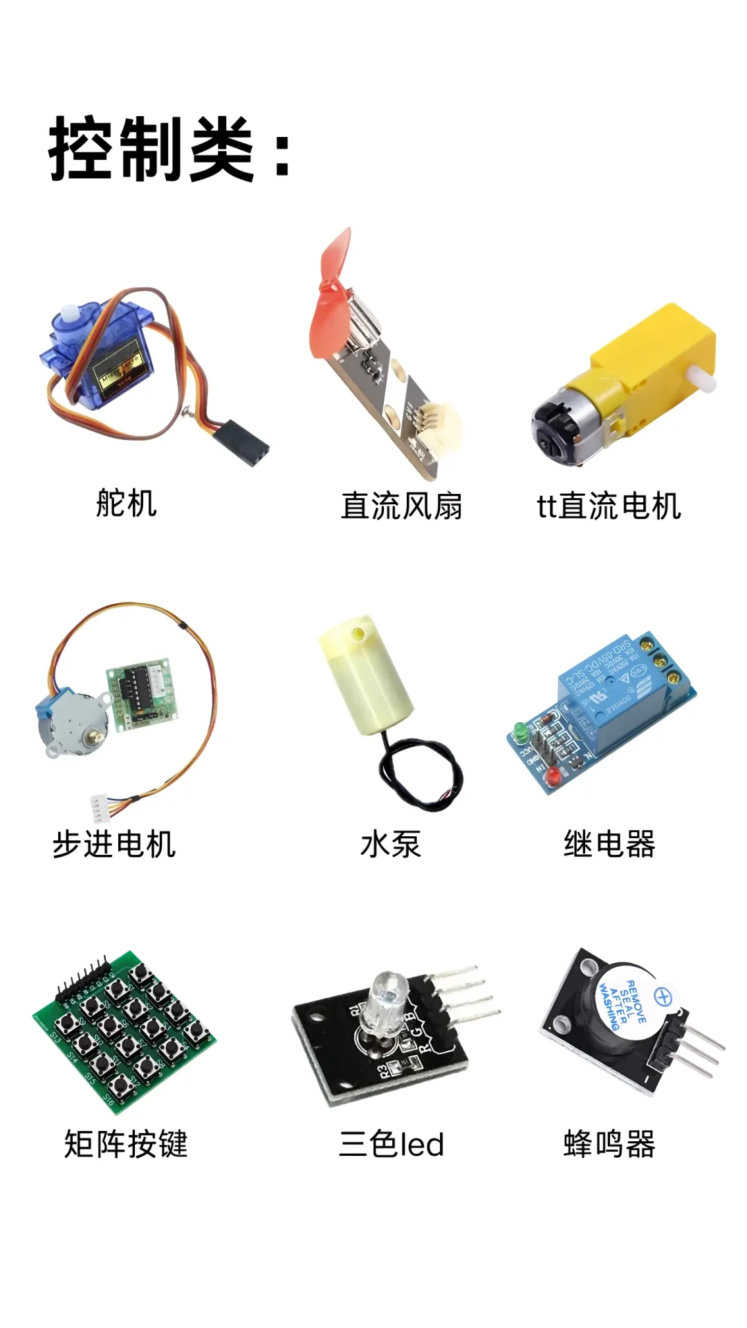 单片机元器件清单 | 从此告别选择困难症