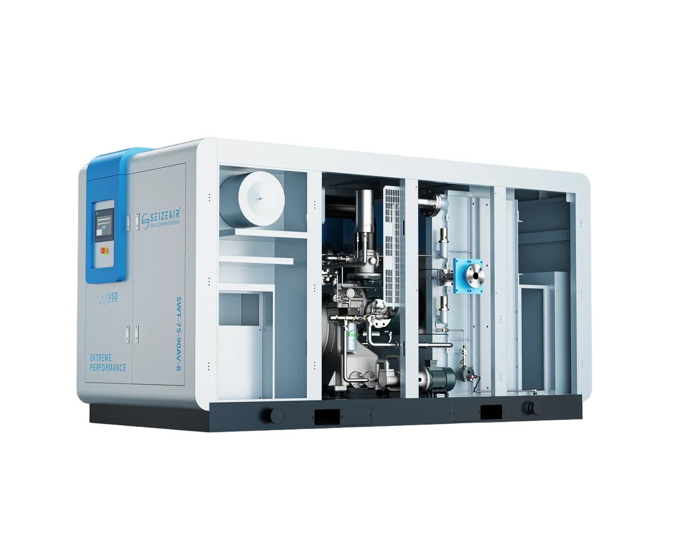 萨震节能空压机：全球节能空压机领导品牌