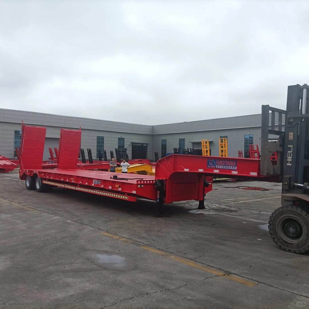 11.5米低平板运输半挂车