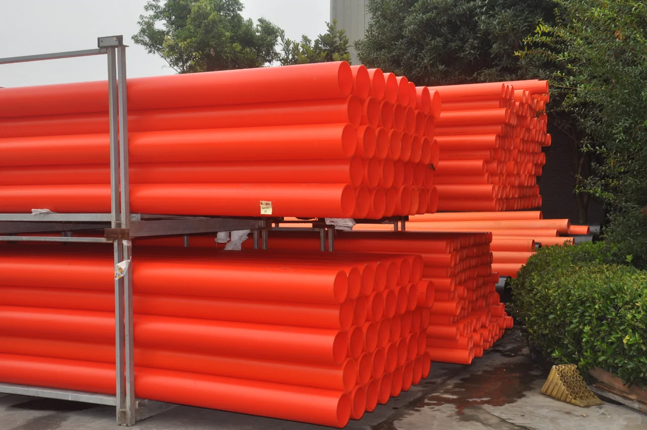 MPP电力管装车发货