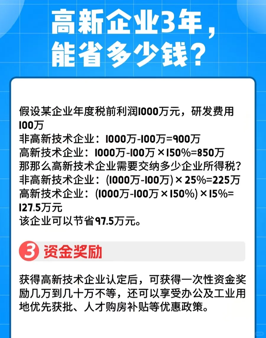 为什么要申报高企？