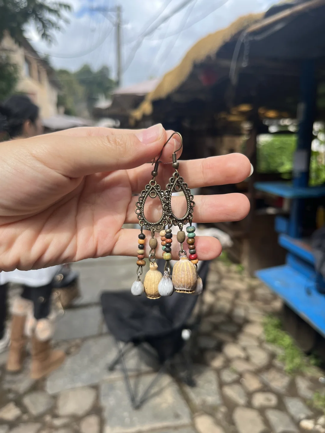 果实耳环简单复杂款式都有