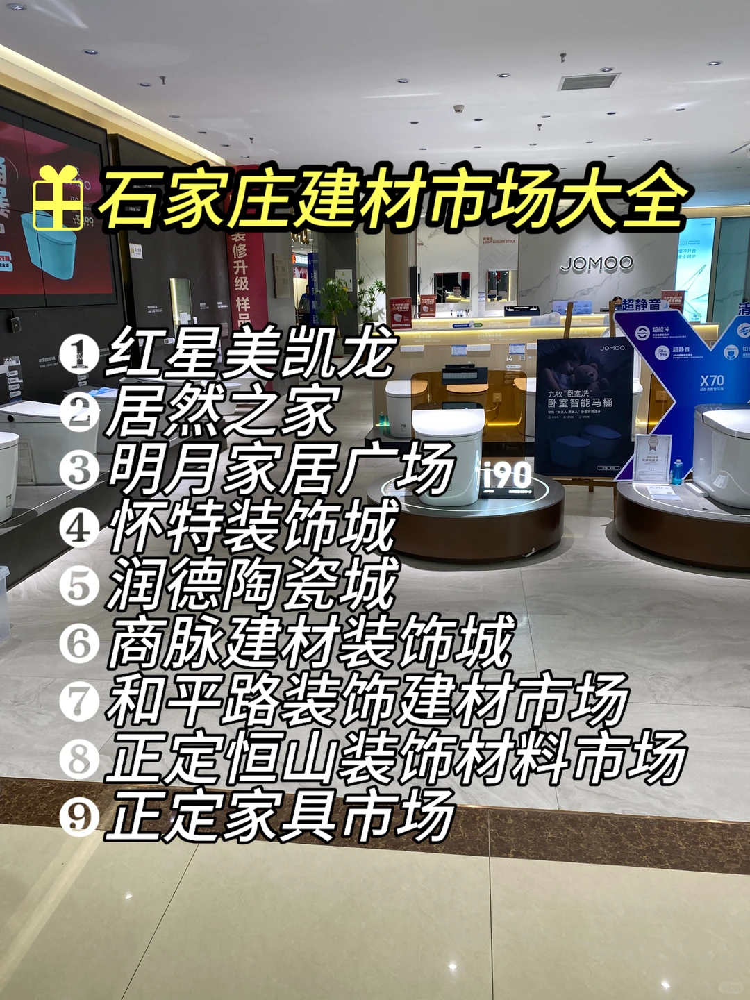 坐标石家庄 | 家居建材市场汇总