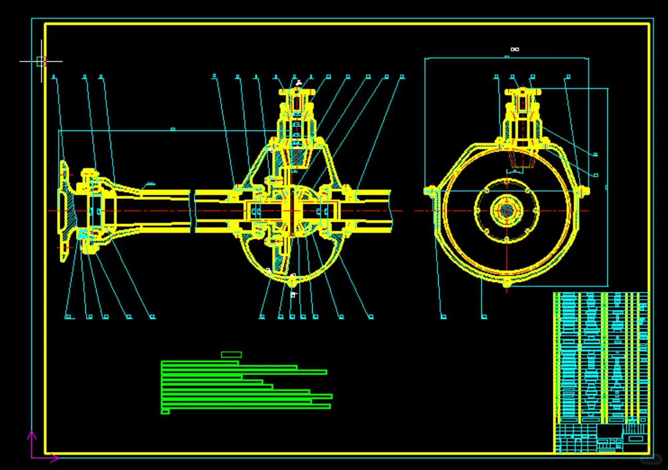 CA1040轻型货车驱动桥设计