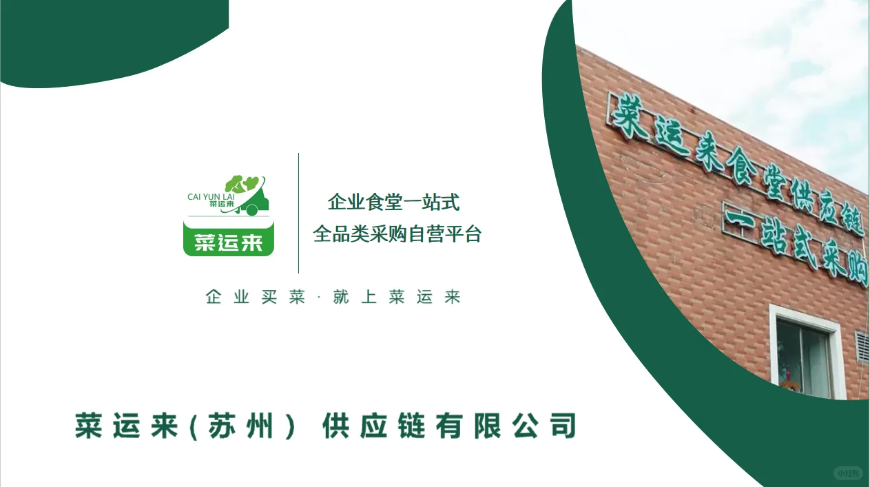 菜运来(苏州)供应链有限公司
