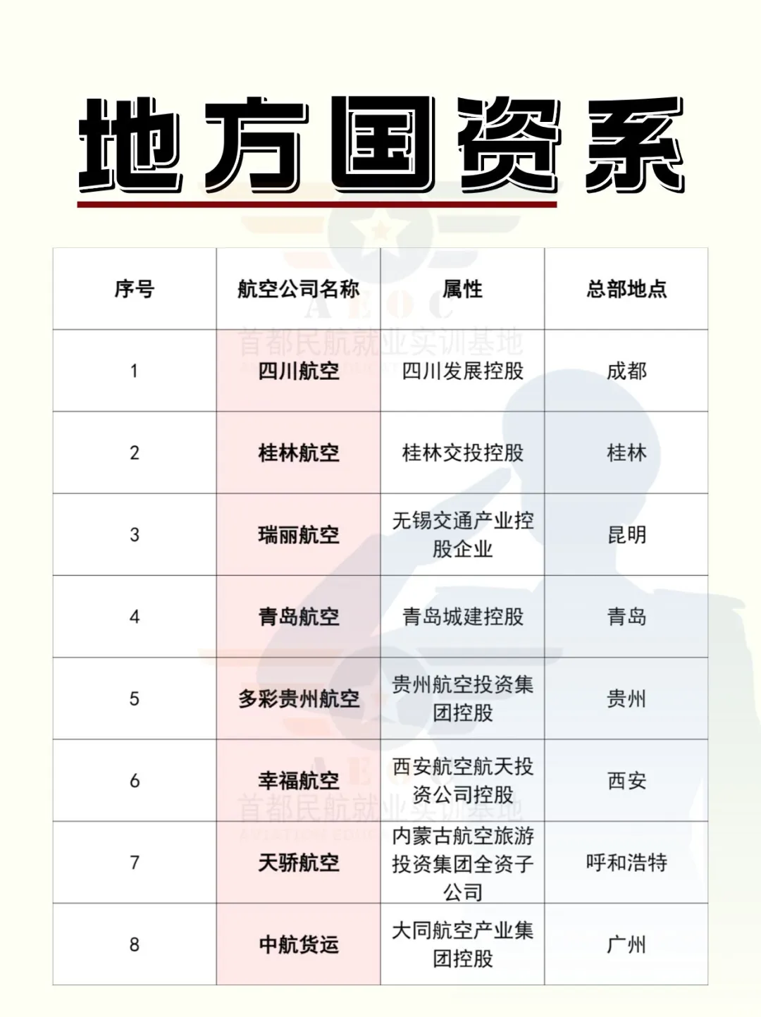 真正的国企航空公司！