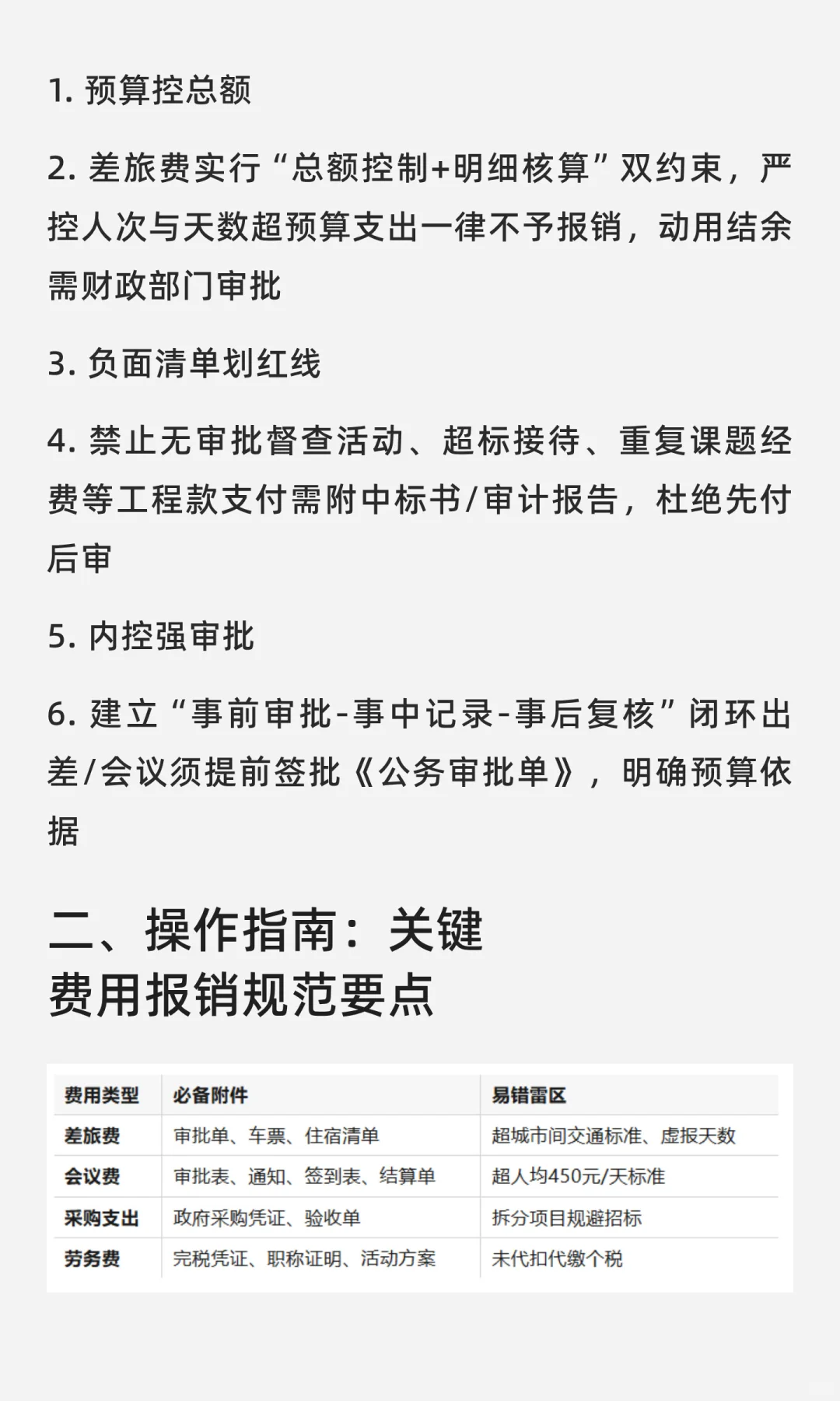把紧日子过实，让严报销落地——行政事业单