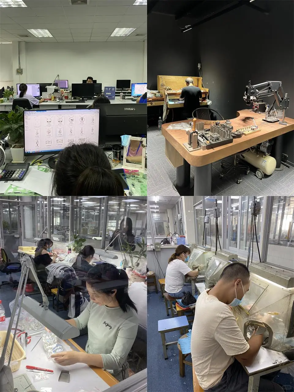 “惊叹！珠宝工厂：开发能力超强，工艺精