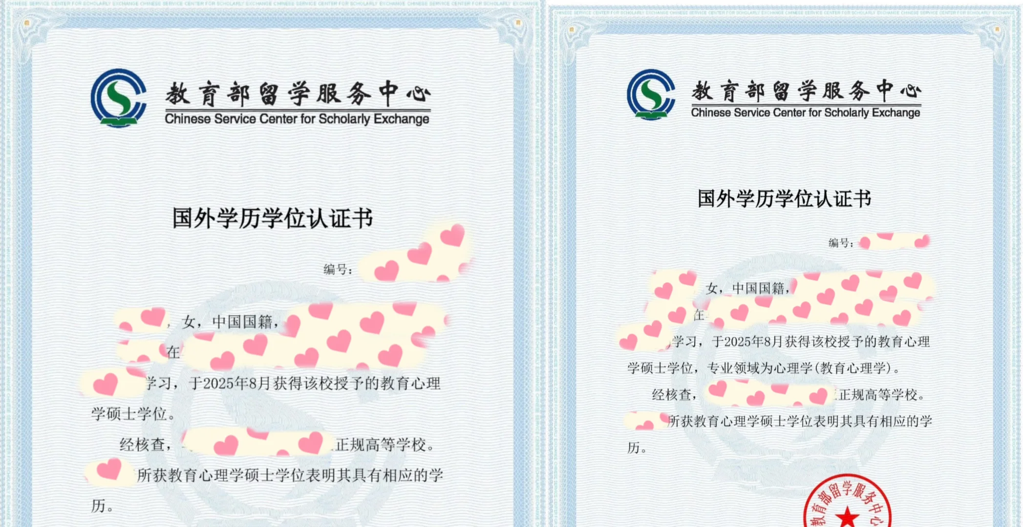 DIY留服专业复核成功