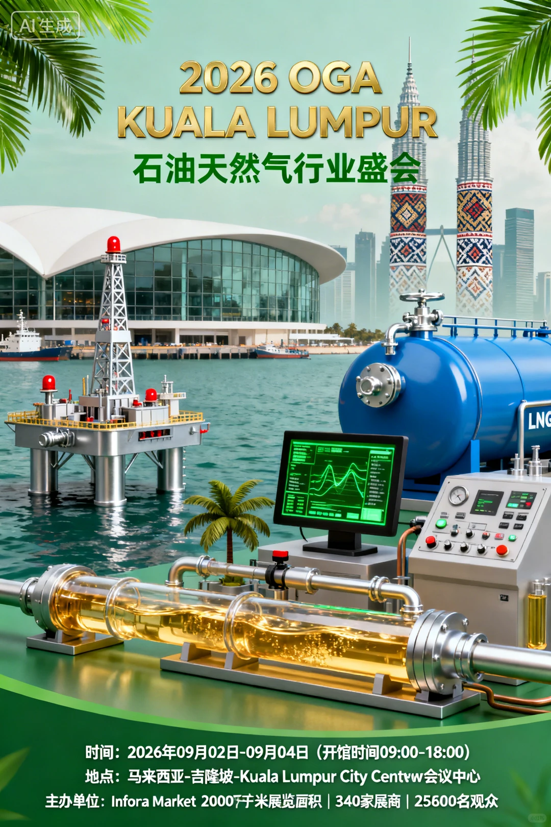 马来西亚吉隆坡石油天然气展览会 OGA