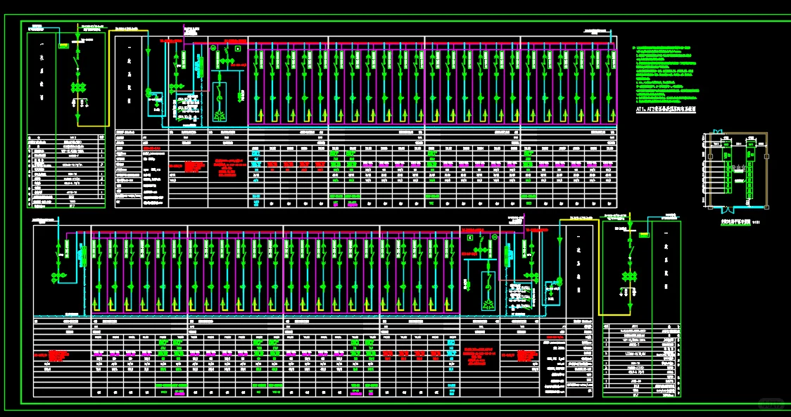 代画-建筑电气CAD全套图纸