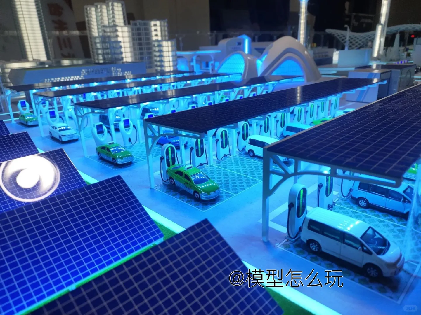 新能源光充储沙盘