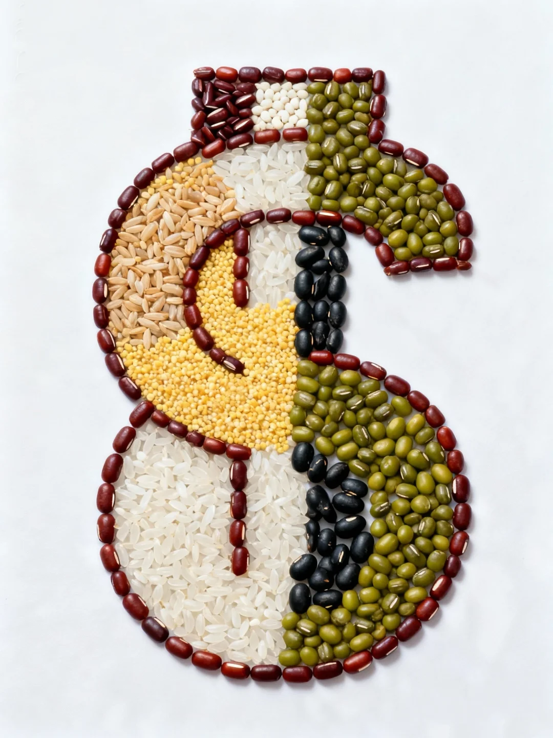 创意五谷贴画——?