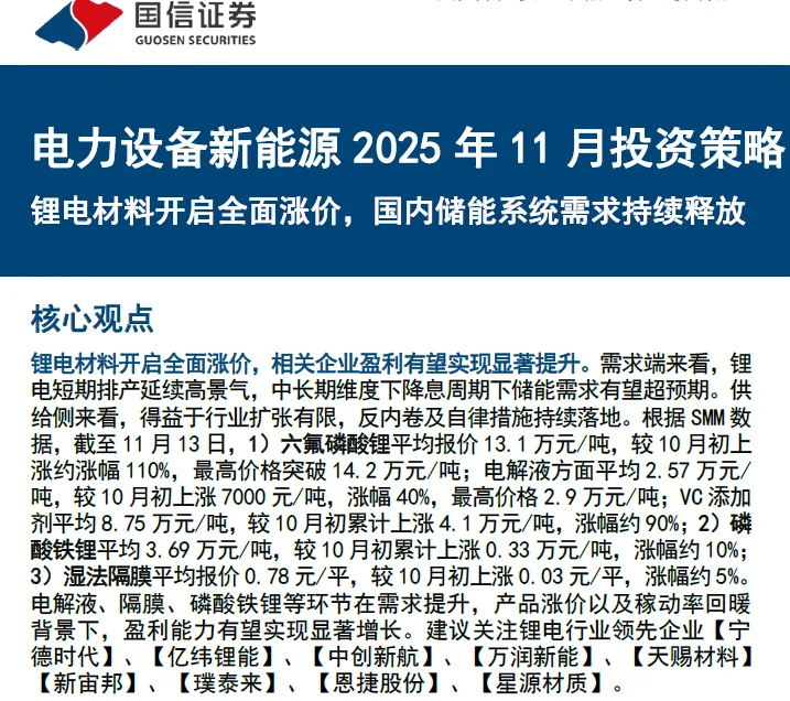 官宣!储能爆发前夜!