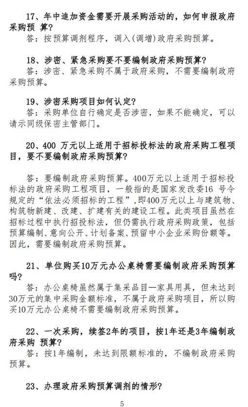 政府采购300问有需要的吗